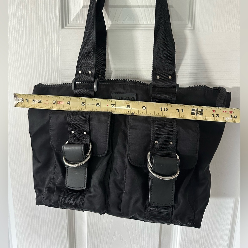 LAUREN Ralph Lauren Black Tote Bag - Picture 3 of 4